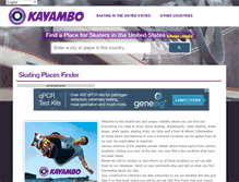 Tablet Screenshot of kayambo.com